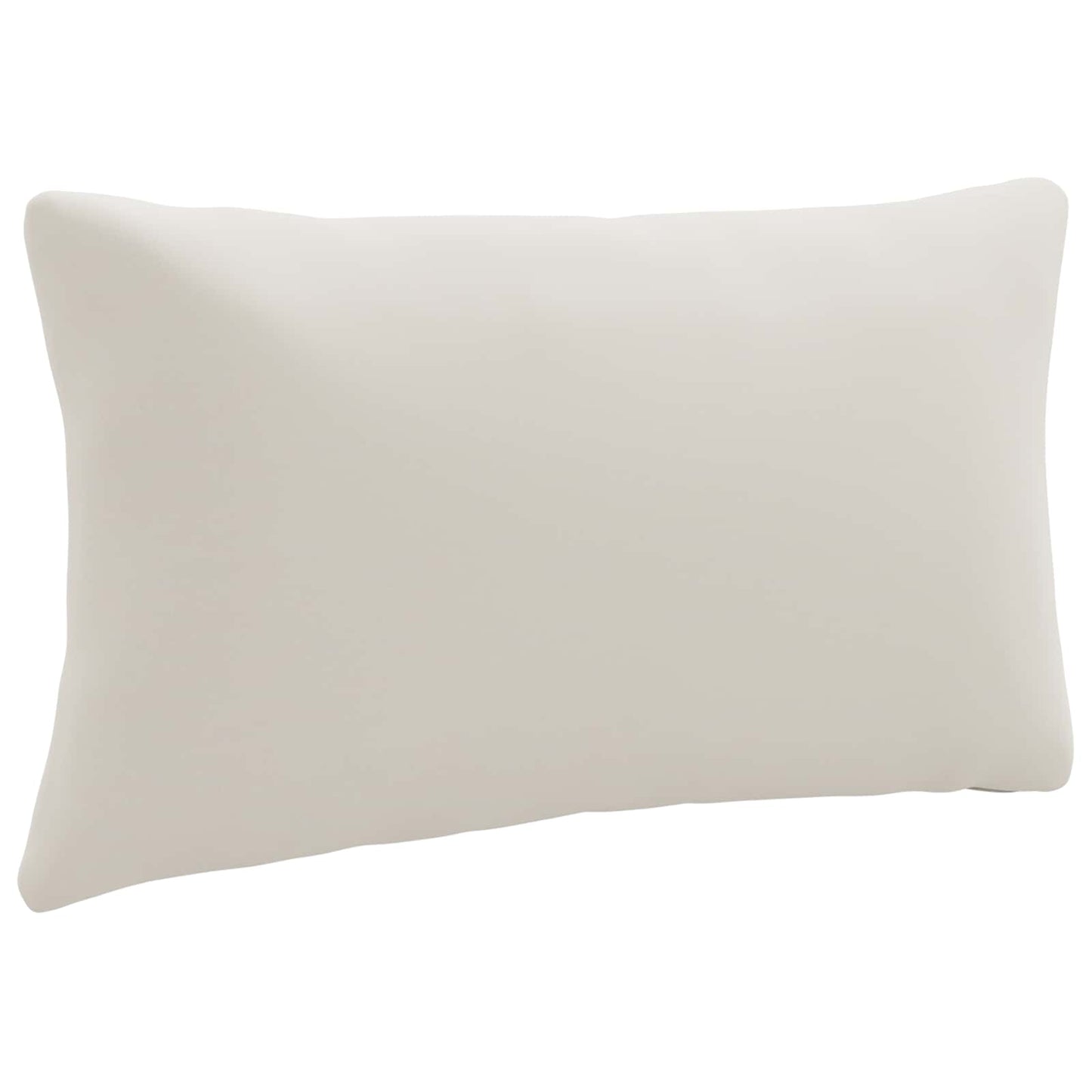 1-delte rygpuder PUTTEN 100% polyester Hvid 70 x 40 x 15 cm