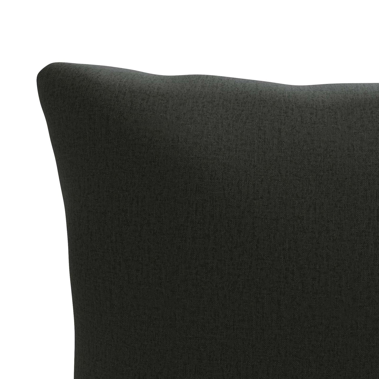 1-delte rygpuder PUTTEN 100% polyester Sort 70 x 40 x 15 cm