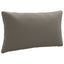 1-delte rygpuder PUTTEN 100% polyester Grå 70 x 40 x 15 cm
