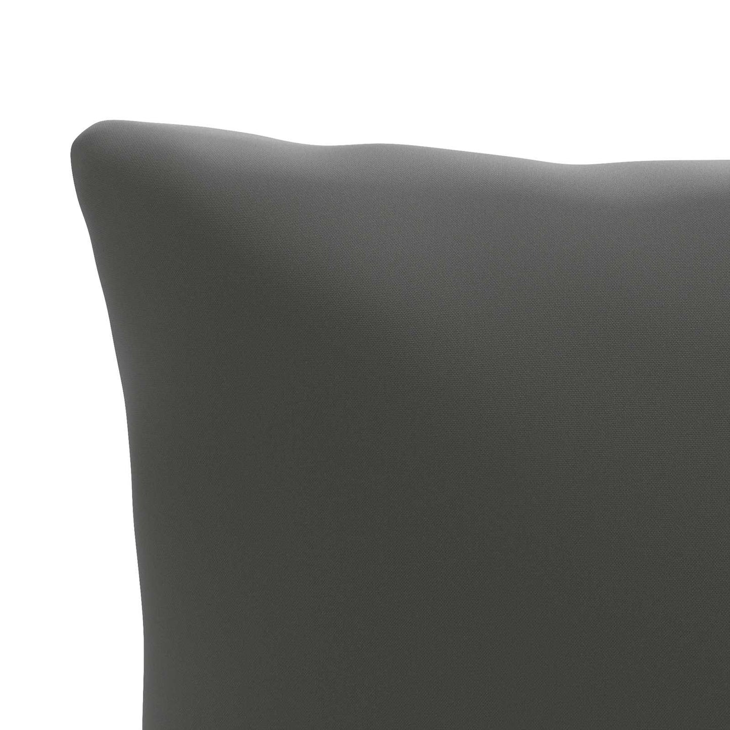 1-delte rygpuder PUTTEN 100% polyester Antracit 70 x 40 x 15 cm