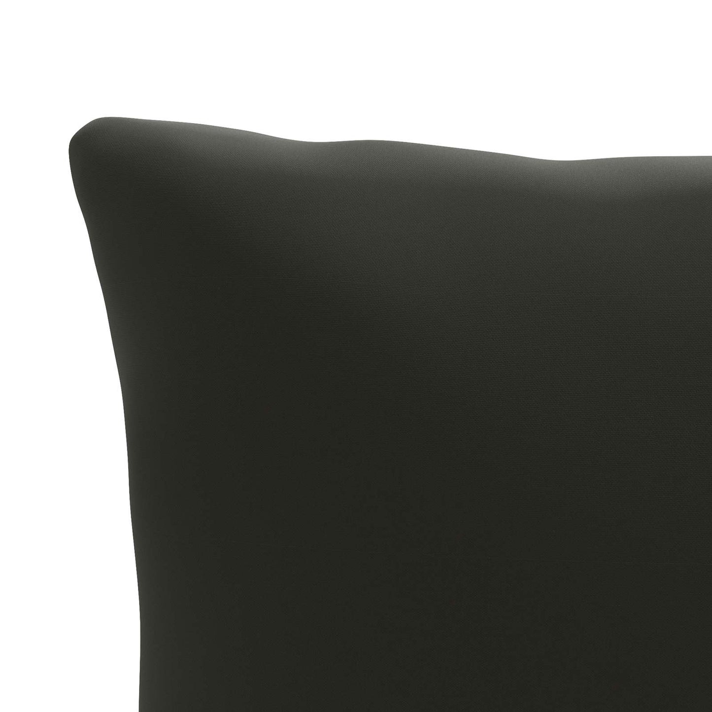 1-delte rygpuder PUTTEN 100% polyester Sort 70 x 40 x 15 cm