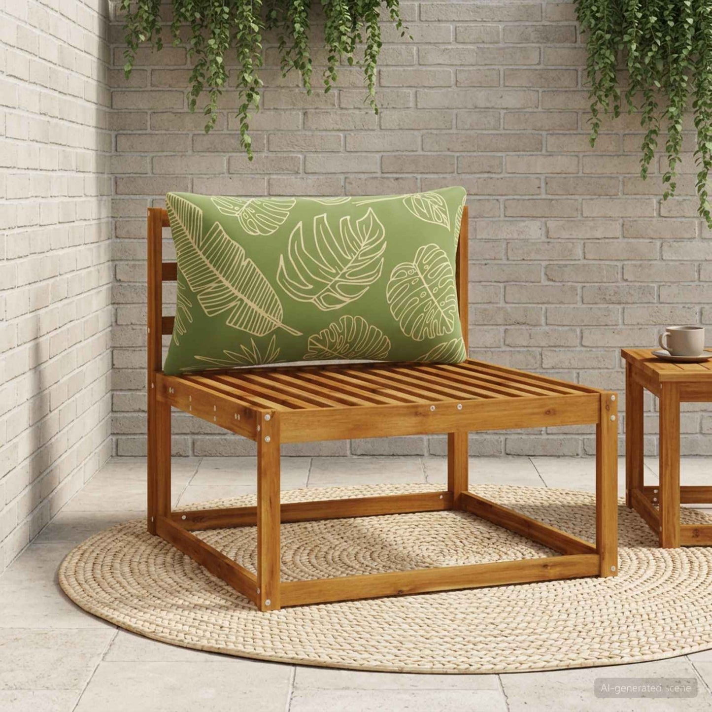 1-delte rygpuder PUTTEN 100% polyester Bladdesign