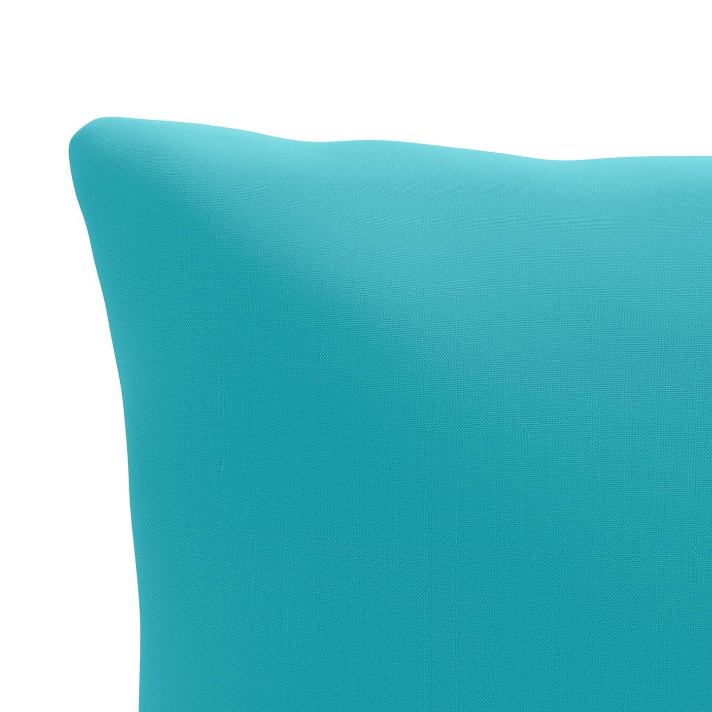 1-delte rygpuder PUTTEN 100% polyester Turkis 70 x 40 x 15 cm