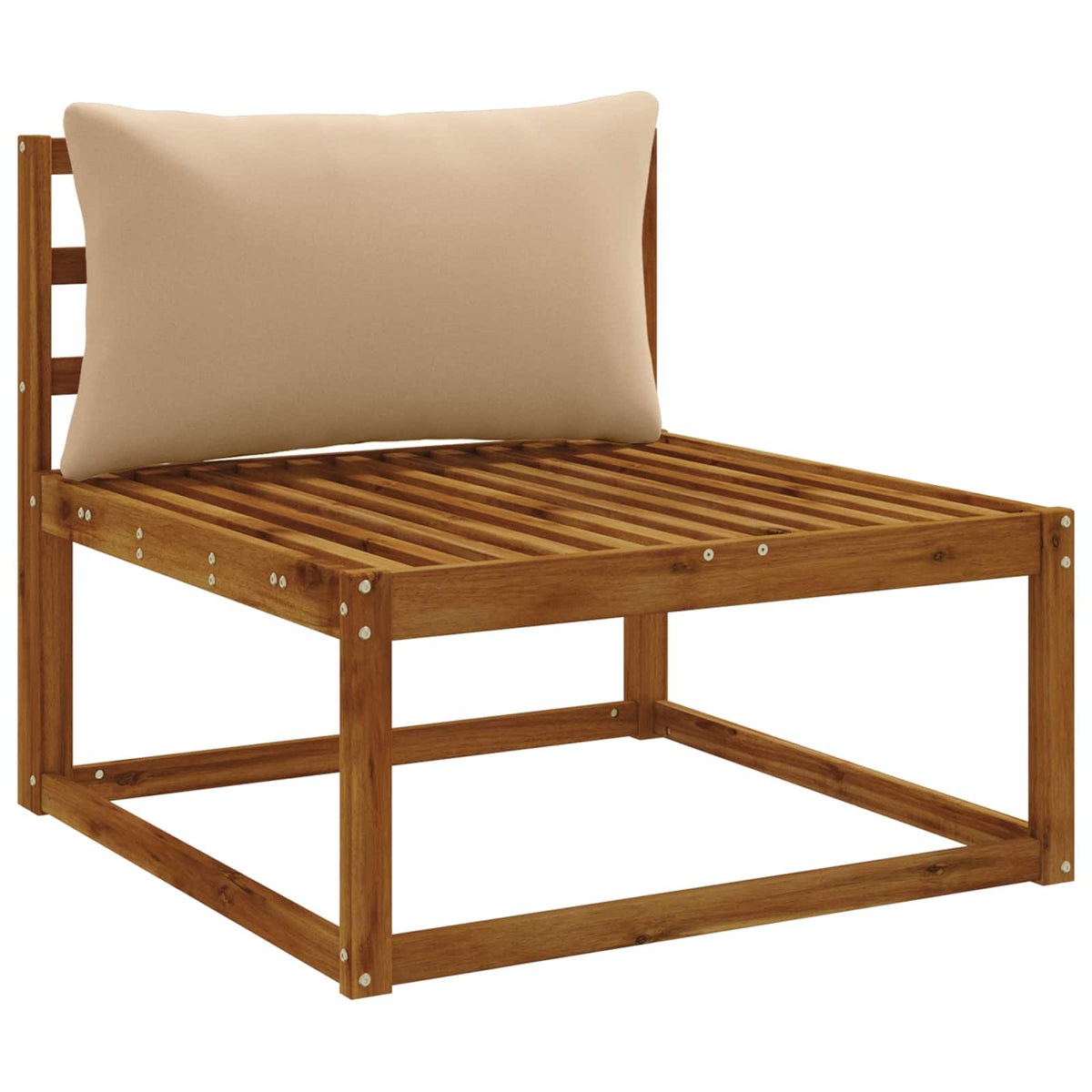 1-delte rygpuder PUTTEN 100% polyester Sandfarvet
