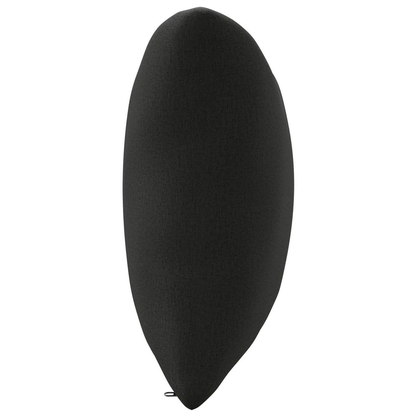 1-delte rygpuder PUTTEN 100% polyester Sort 80 x 40 x 15 cm