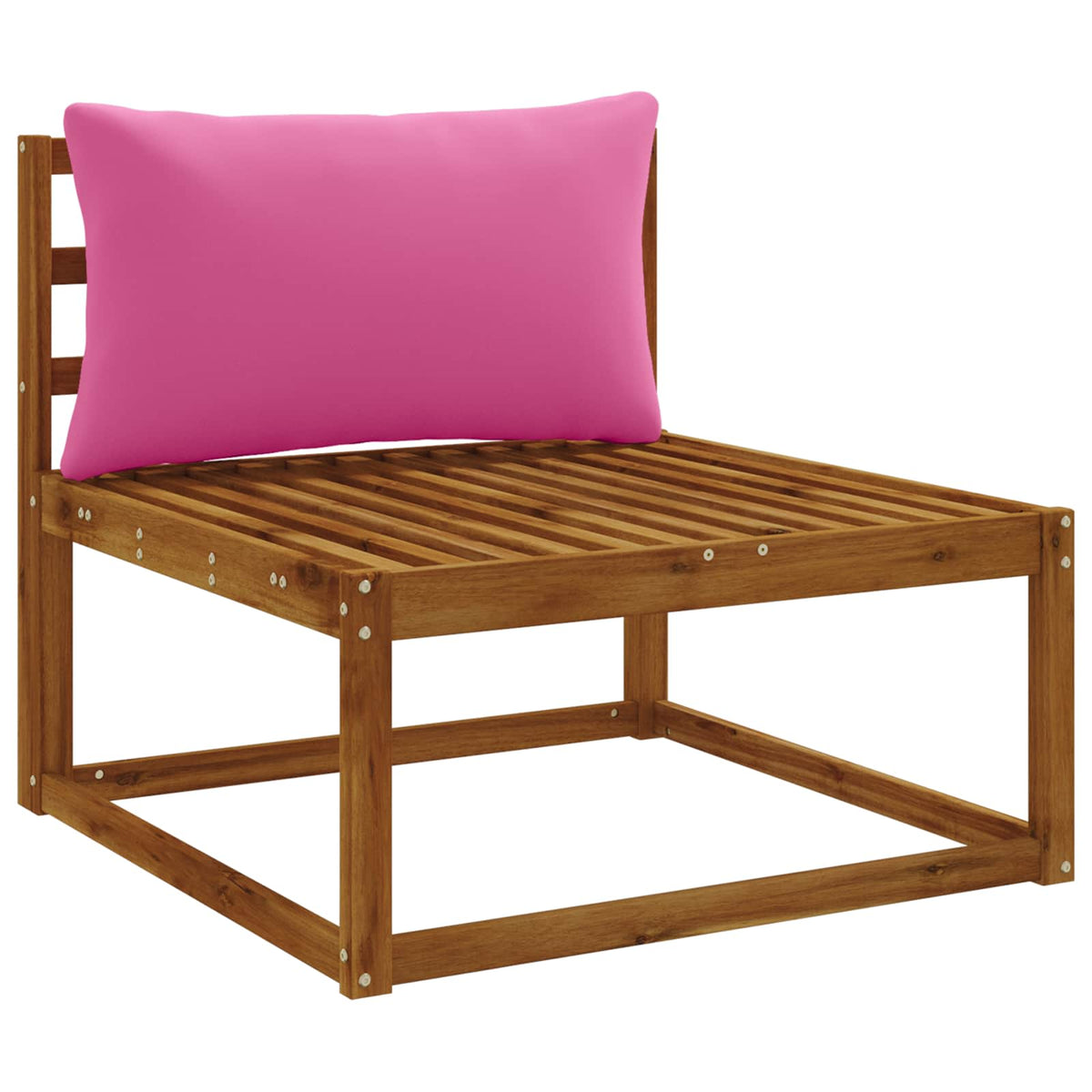 1-delte rygpuder PUTTEN 100% polyester Lyserød 80 x 40 x 15 cm