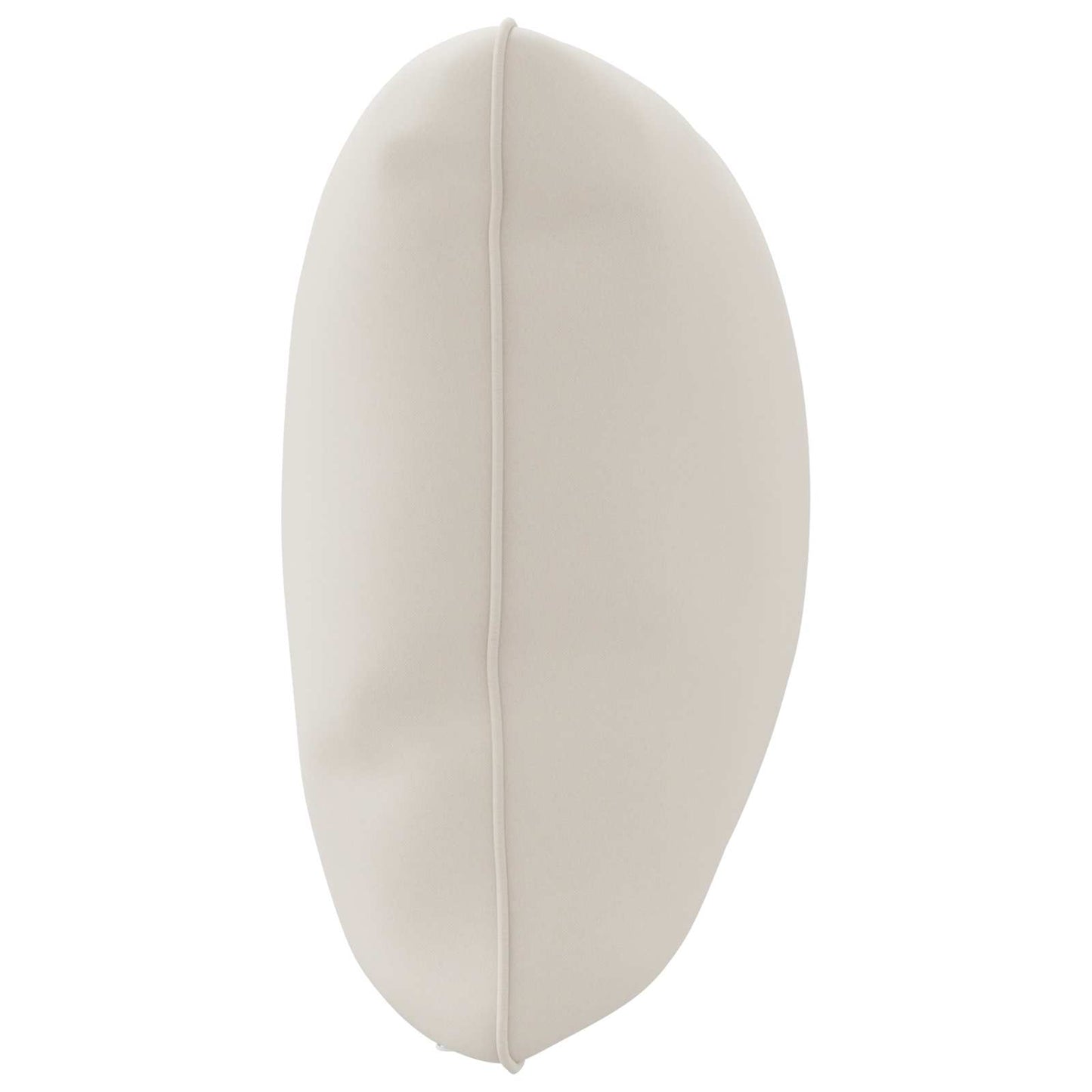 1-delte rygpuder PUTTEN 100% polyester Hvid 120 x 40 x 15 cm