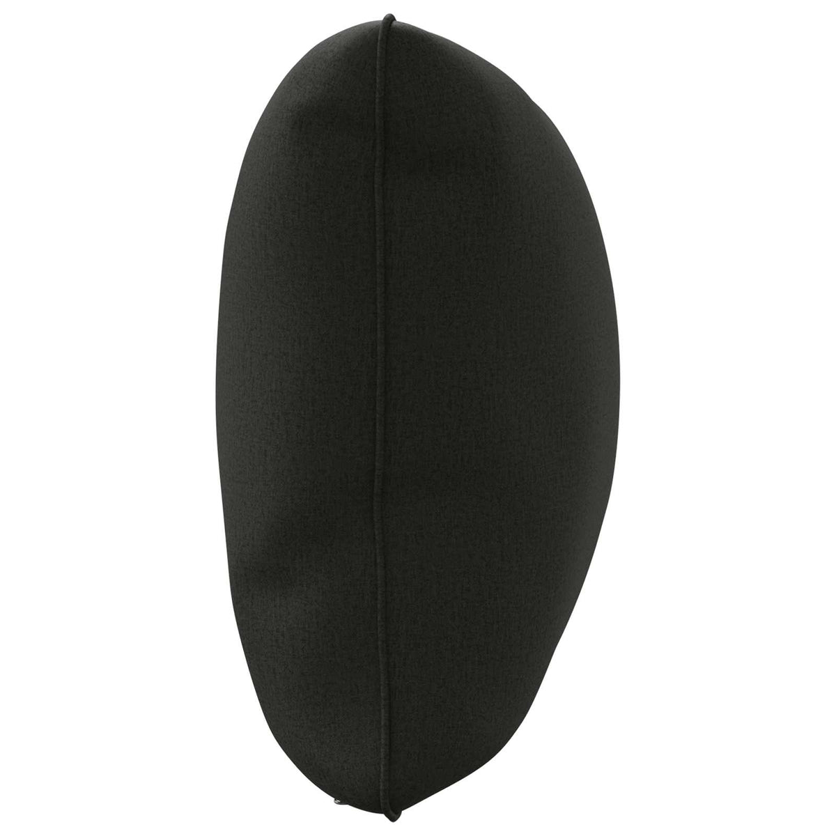 1-delte rygpuder PUTTEN 100% polyester Sort 120 x 40 x 15 cm