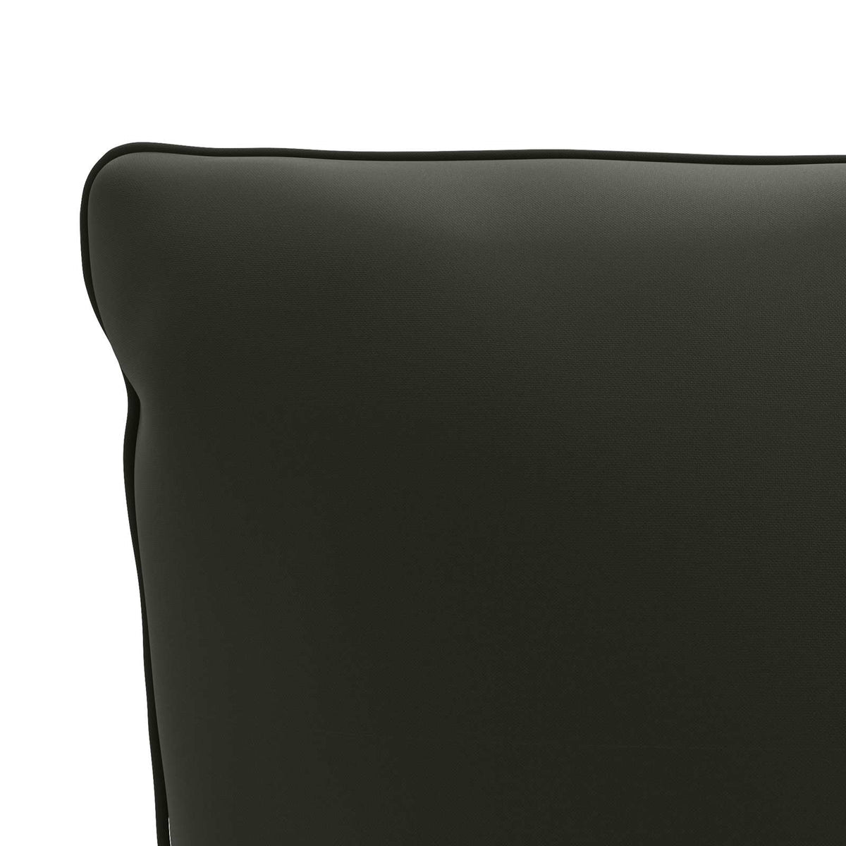 1-delte rygpuder PUTTEN 100% polyester Sort 120 x 40 x 15 cm