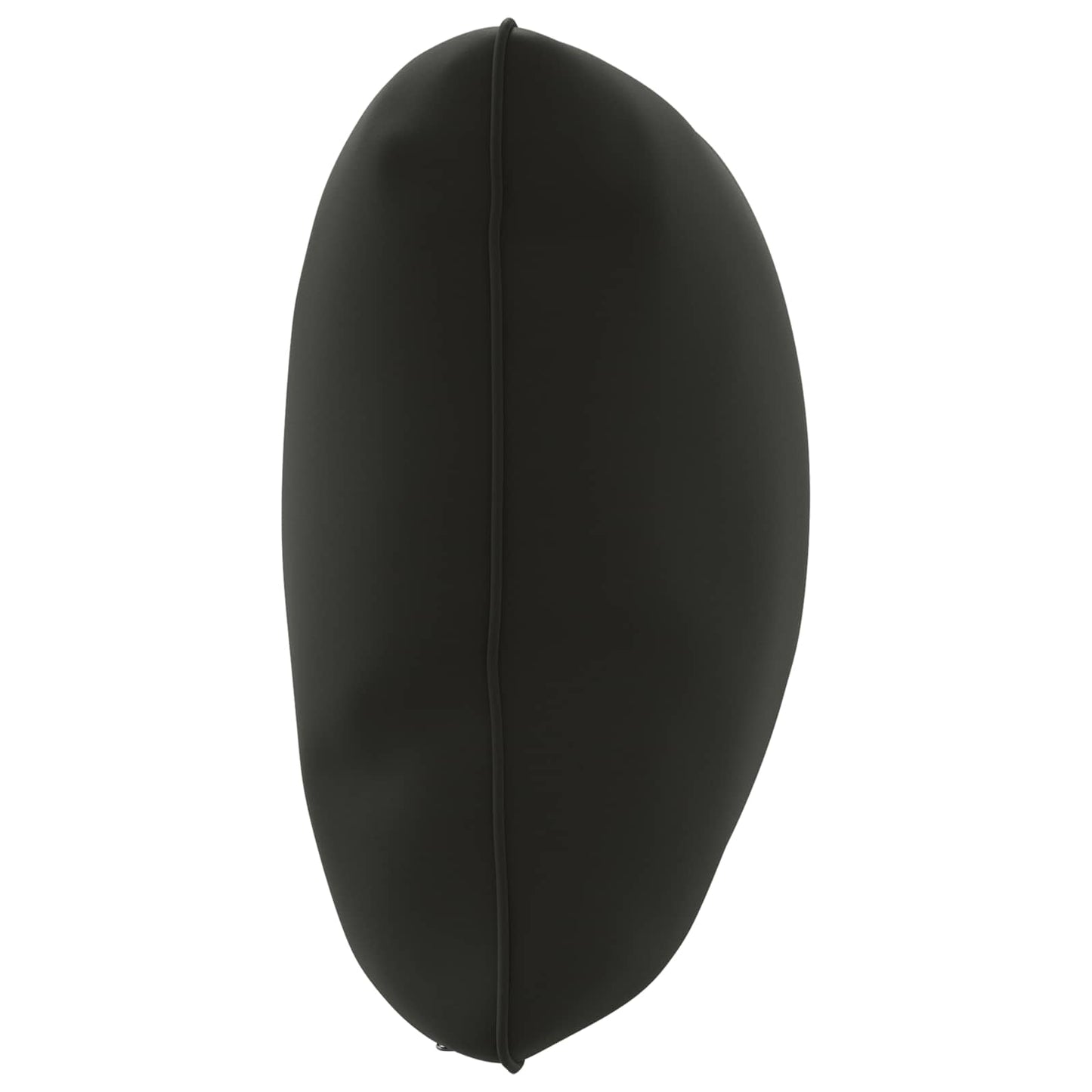 1-delte rygpuder PUTTEN 100% polyester Sort 120 x 40 x 15 cm