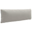 1-delte rygpuder PUTTEN 100% polyester Grå 120 x 40 x 15 cm