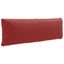 1-delte rygpuder PUTTEN 100% polyester Vinrød 120 x 40 x 15 cm
