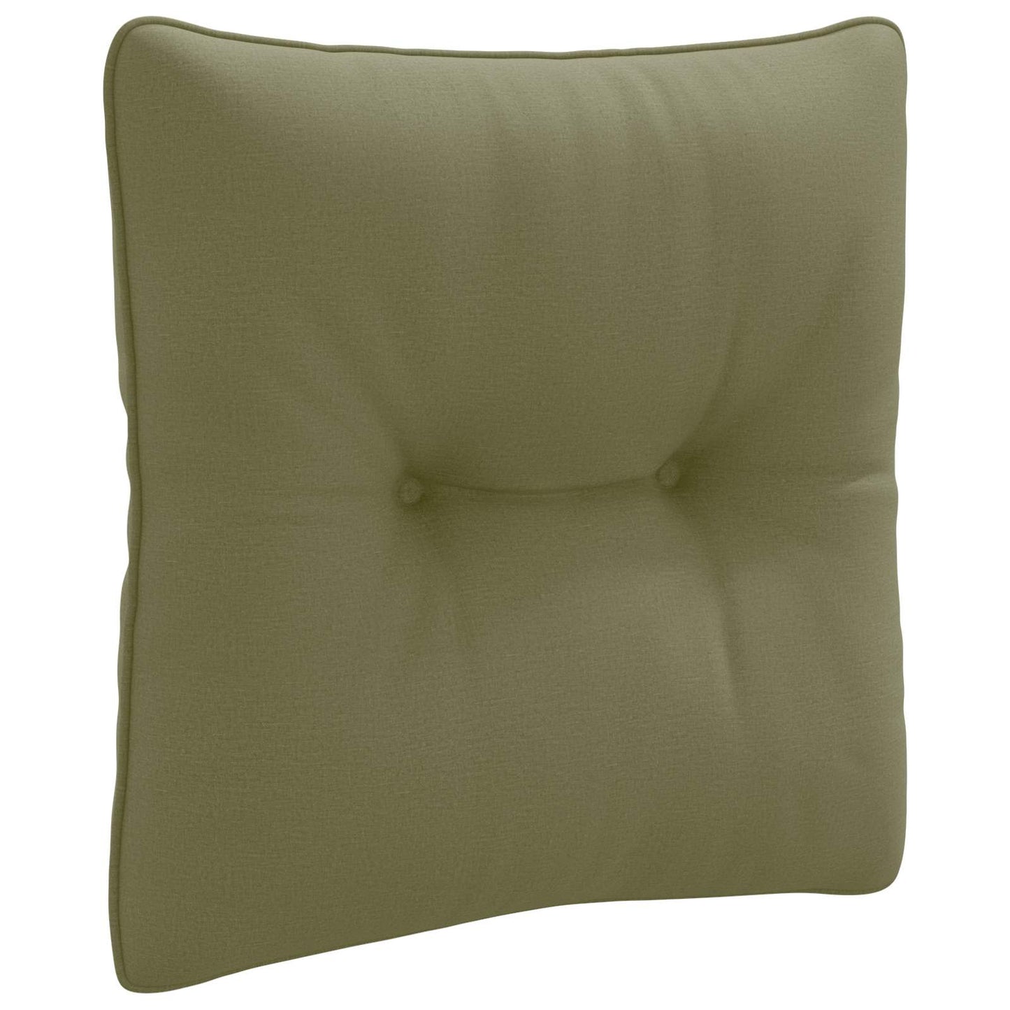 Rygpude PUTTEN 100% polyester Olivengrøn 40 x 40 x 10 cm