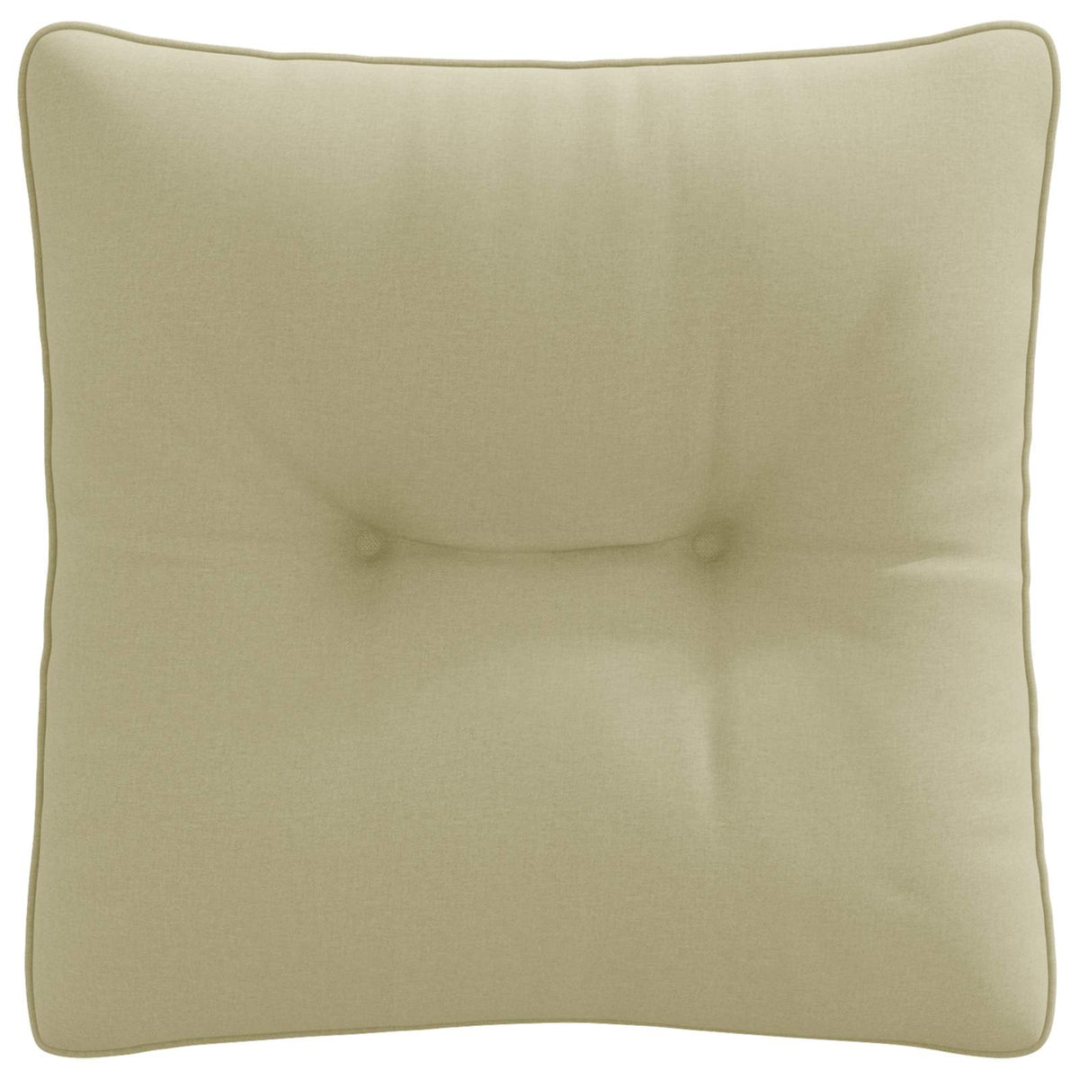 Rygpude PUTTEN 100% polyester Lys grøn 40 x 40 x 10 cm