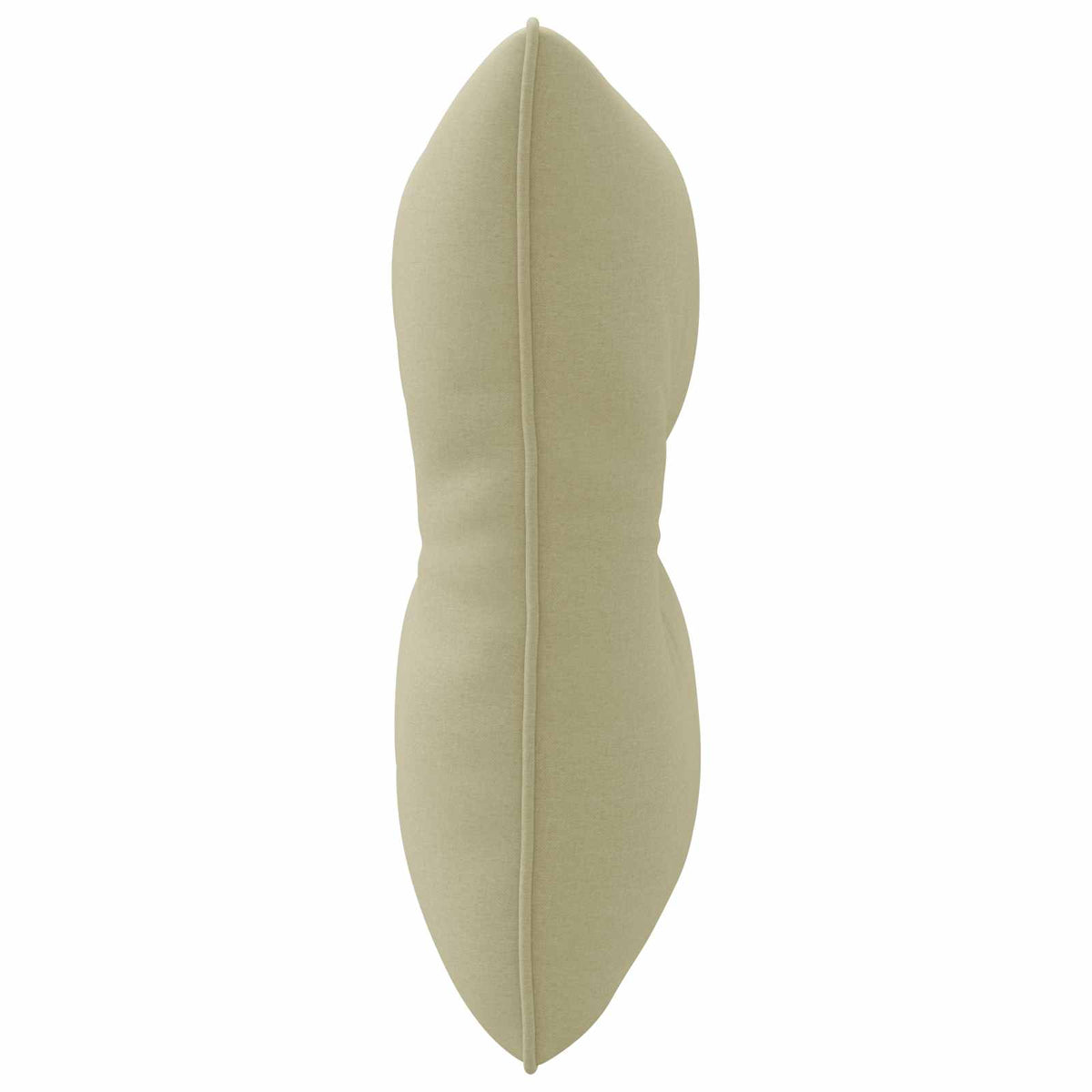 Rygpude PUTTEN 100% polyester Lys grøn 40 x 40 x 10 cm