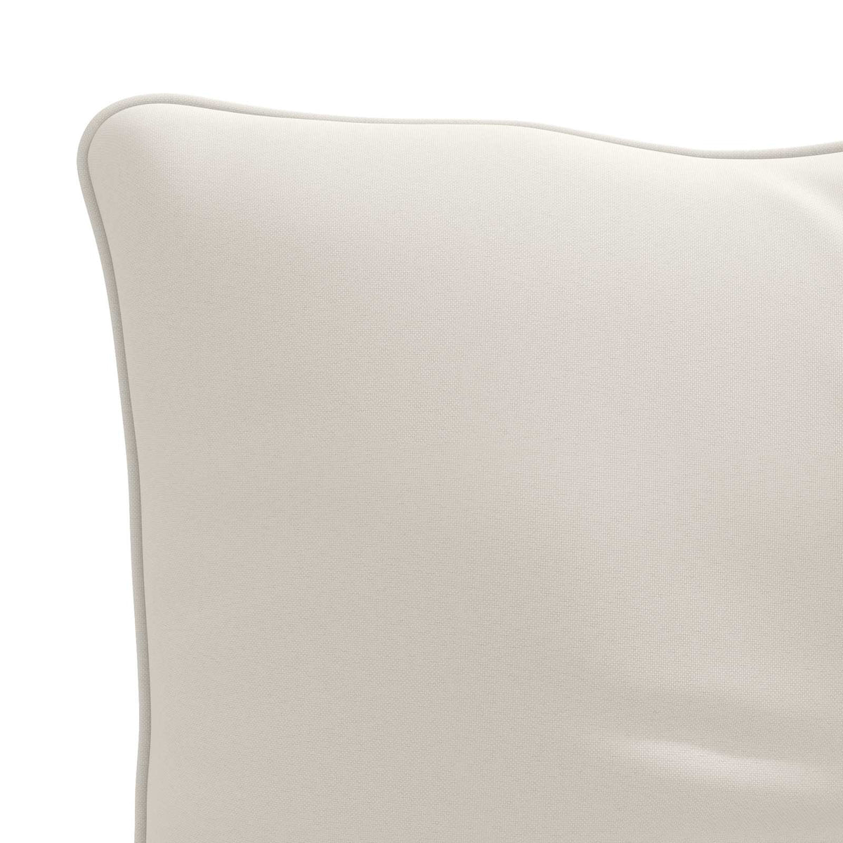 Rygpude PUTTEN 100% polyester Hvid 40 x 40 x 10 cm