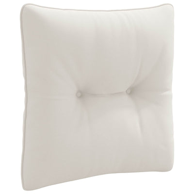 Rygpude PUTTEN 100% polyester Hvid 40 x 40 x 10 cm