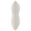Rygpude PUTTEN 100% polyester Hvid 40 x 40 x 10 cm