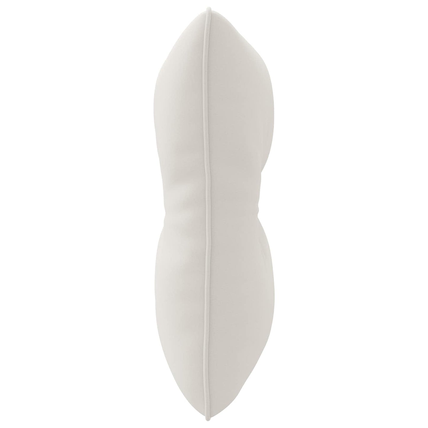 Rygpude PUTTEN 100% polyester Hvid 40 x 40 x 10 cm