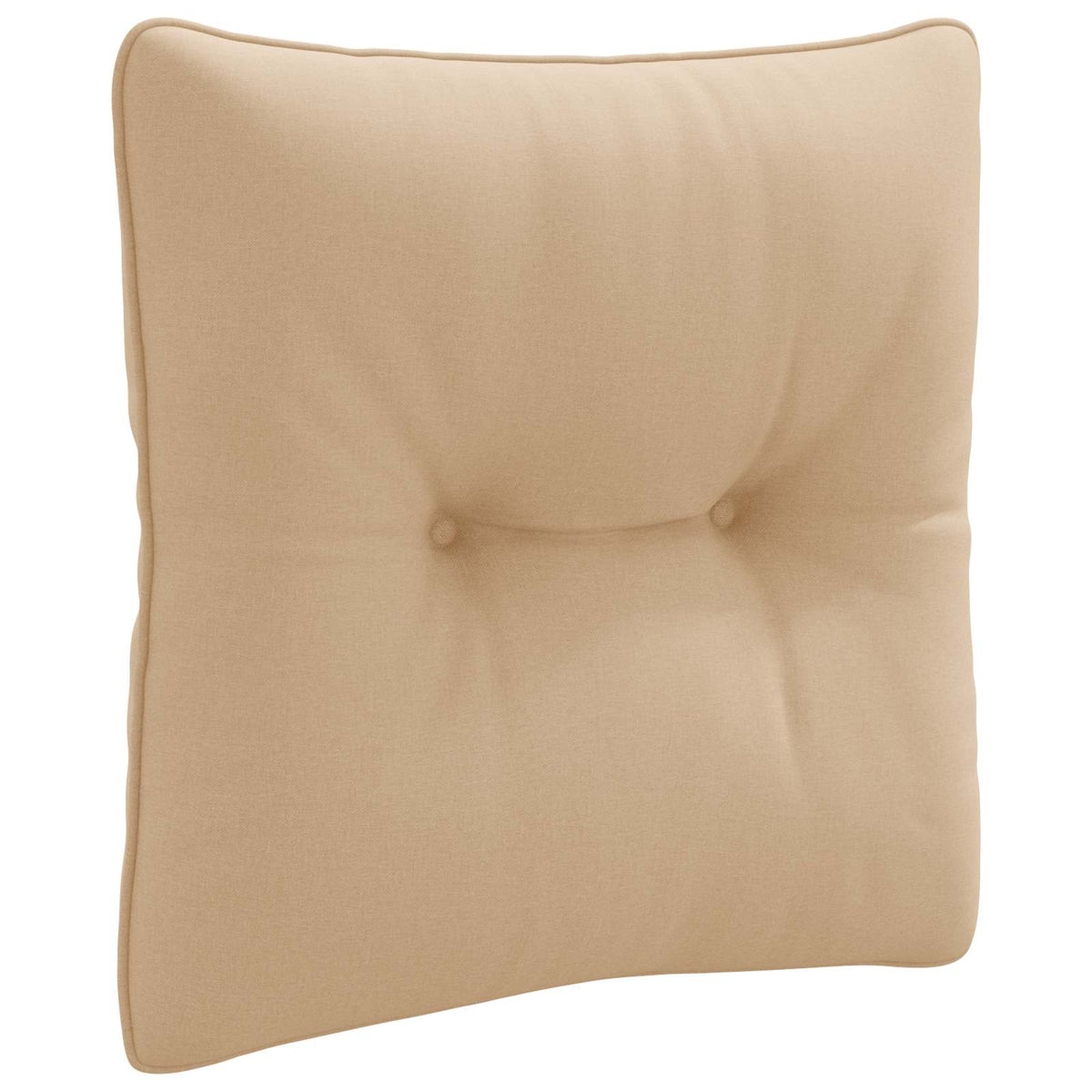 Rygpude PUTTEN 100% polyester Sandfarvet 40 x 40 x 10 cm