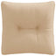 Rygpude PUTTEN 100% polyester Sandfarvet 40 x 40 x 10 cm