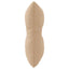 Rygpude PUTTEN 100% polyester Sandfarvet 40 x 40 x 10 cm