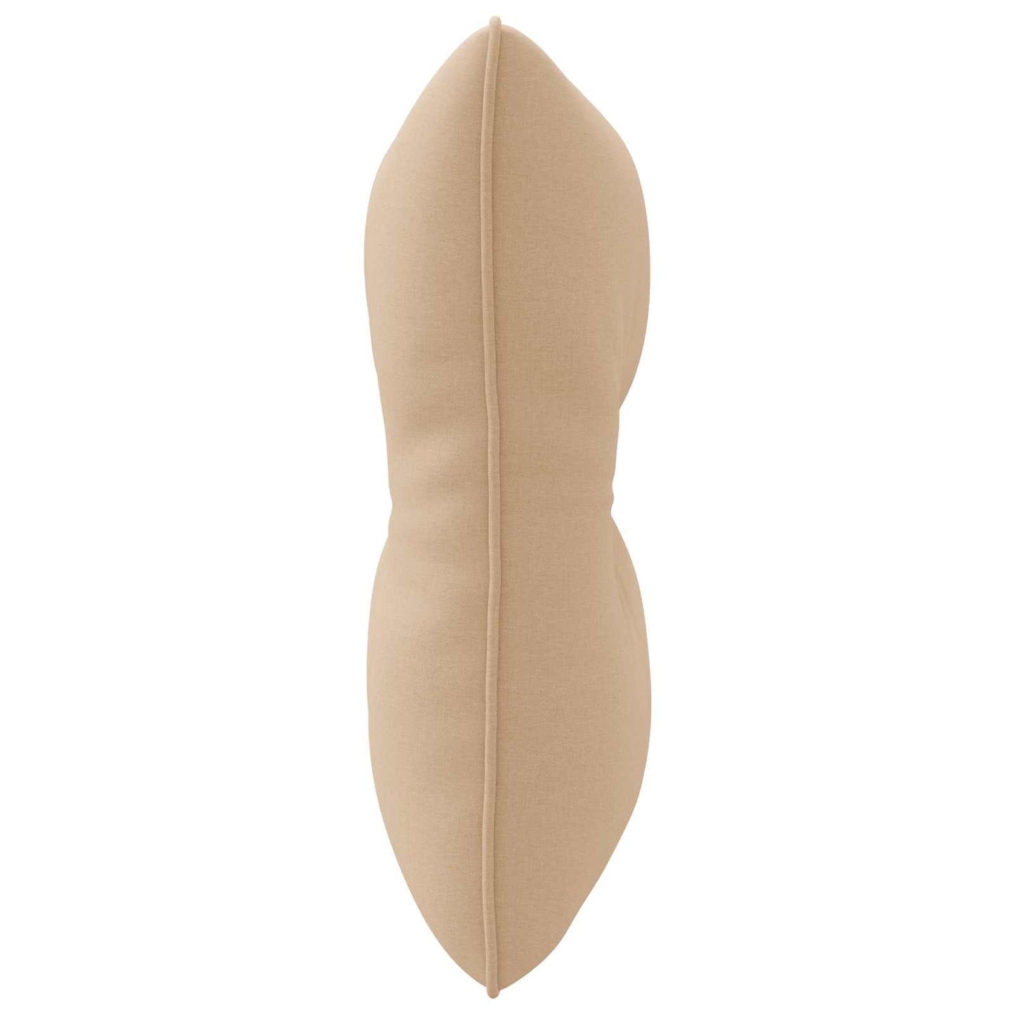 Rygpude PUTTEN 100% polyester Sandfarvet 40 x 40 x 10 cm
