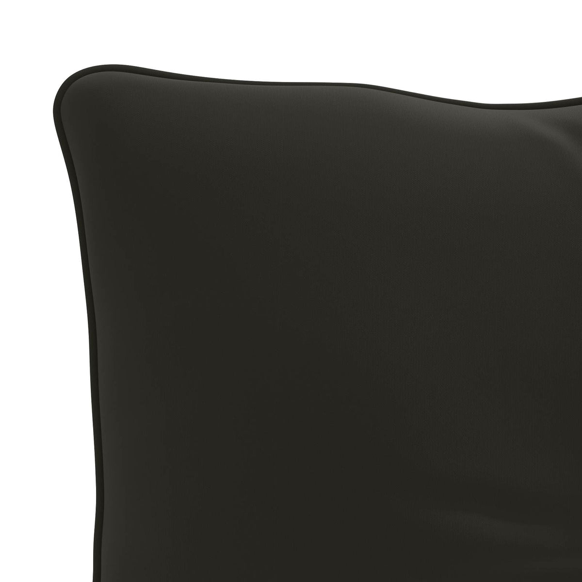 Rygpude PUTTEN 100% polyester Sort 40 x 40 x 10 cm