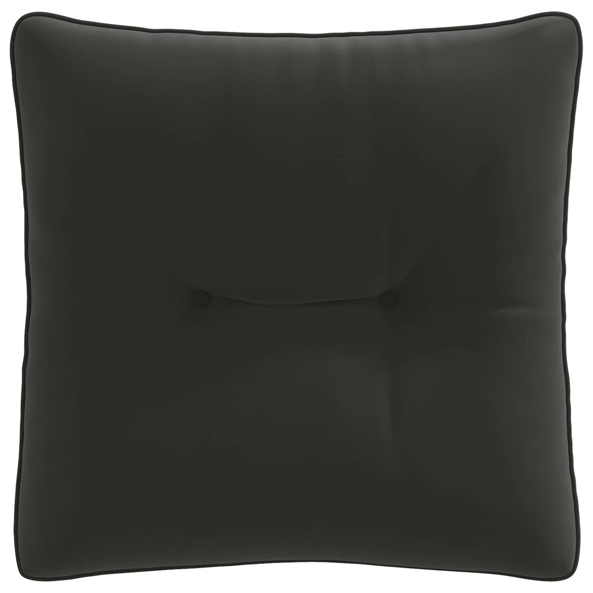 Rygpude PUTTEN 100% polyester Sort 40 x 40 x 10 cm