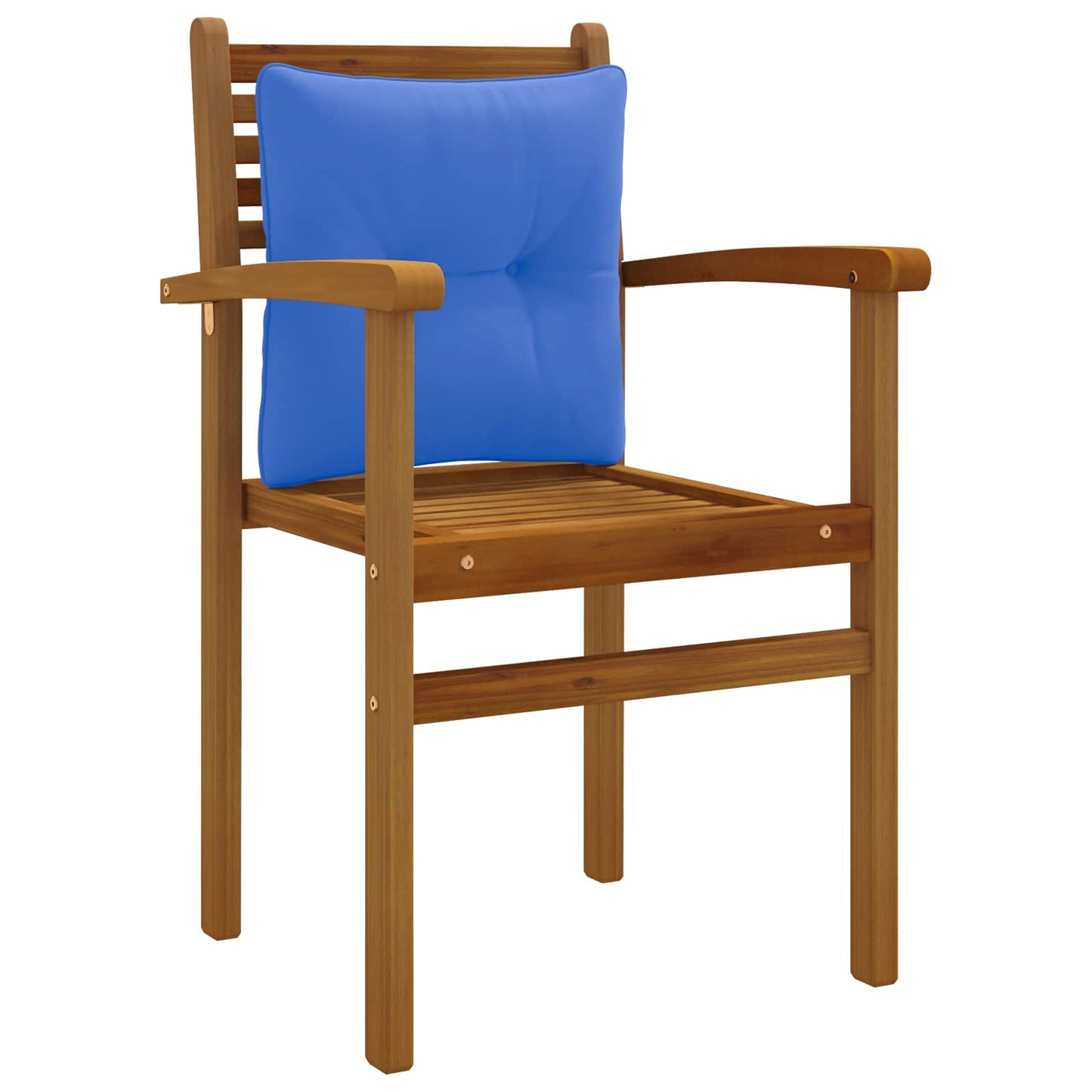 Rygpude PUTTEN 100% polyester Kongelig blå 40 x 40 x 10 cm