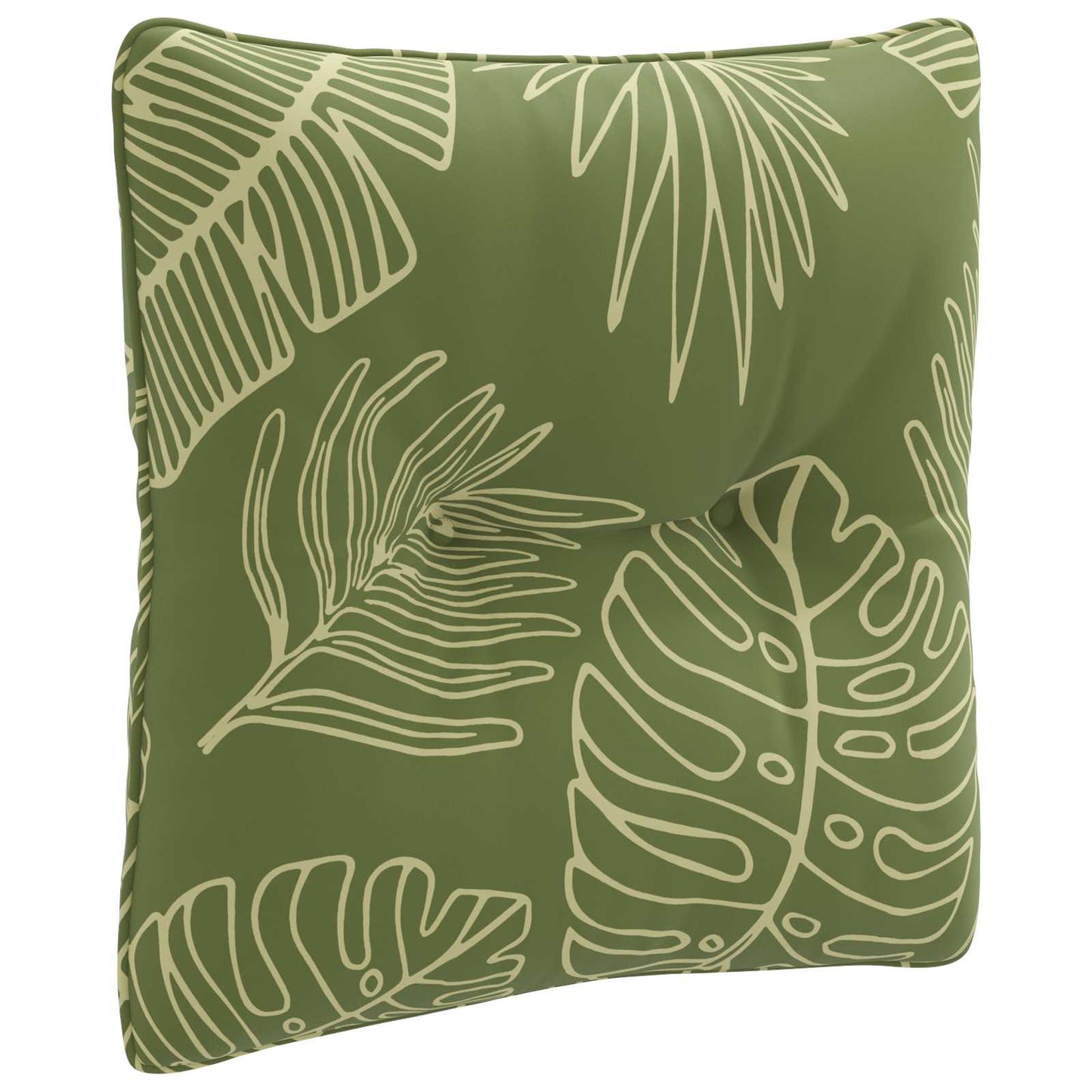 Rygpude PUTTEN 100% polyester Bladdesign 40 x 40 x 10 cm