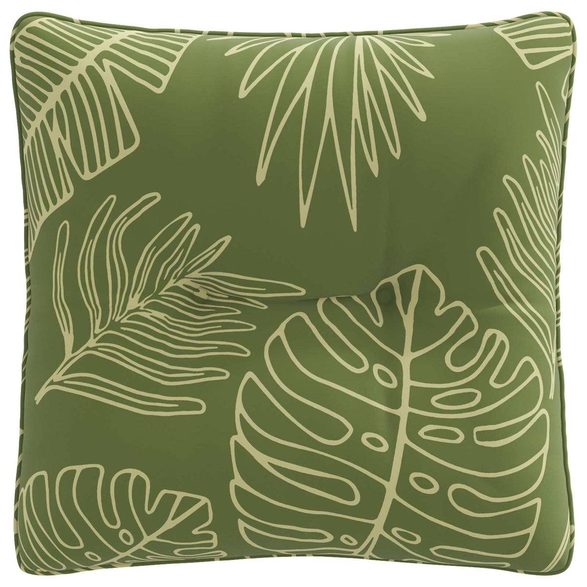 Rygpude PUTTEN 100% polyester Bladdesign 40 x 40 x 10 cm