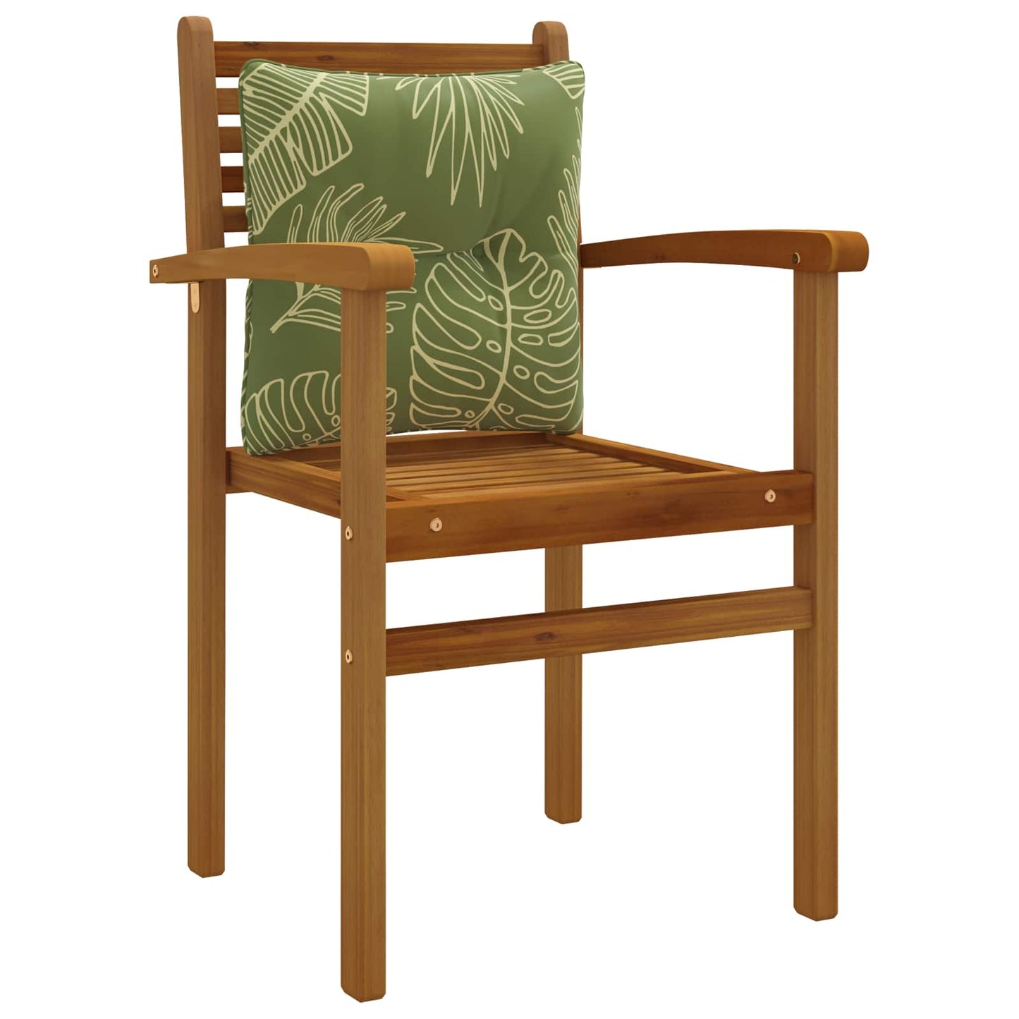 Rygpude PUTTEN 100% polyester Bladdesign 40 x 40 x 10 cm