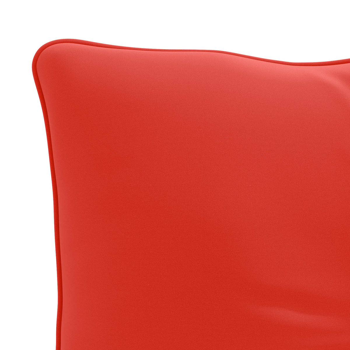 Rygpude PUTTEN 100% polyester Rød 40 x 40 x 10 cm