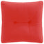 Rygpude PUTTEN 100% polyester Rød 40 x 40 x 10 cm