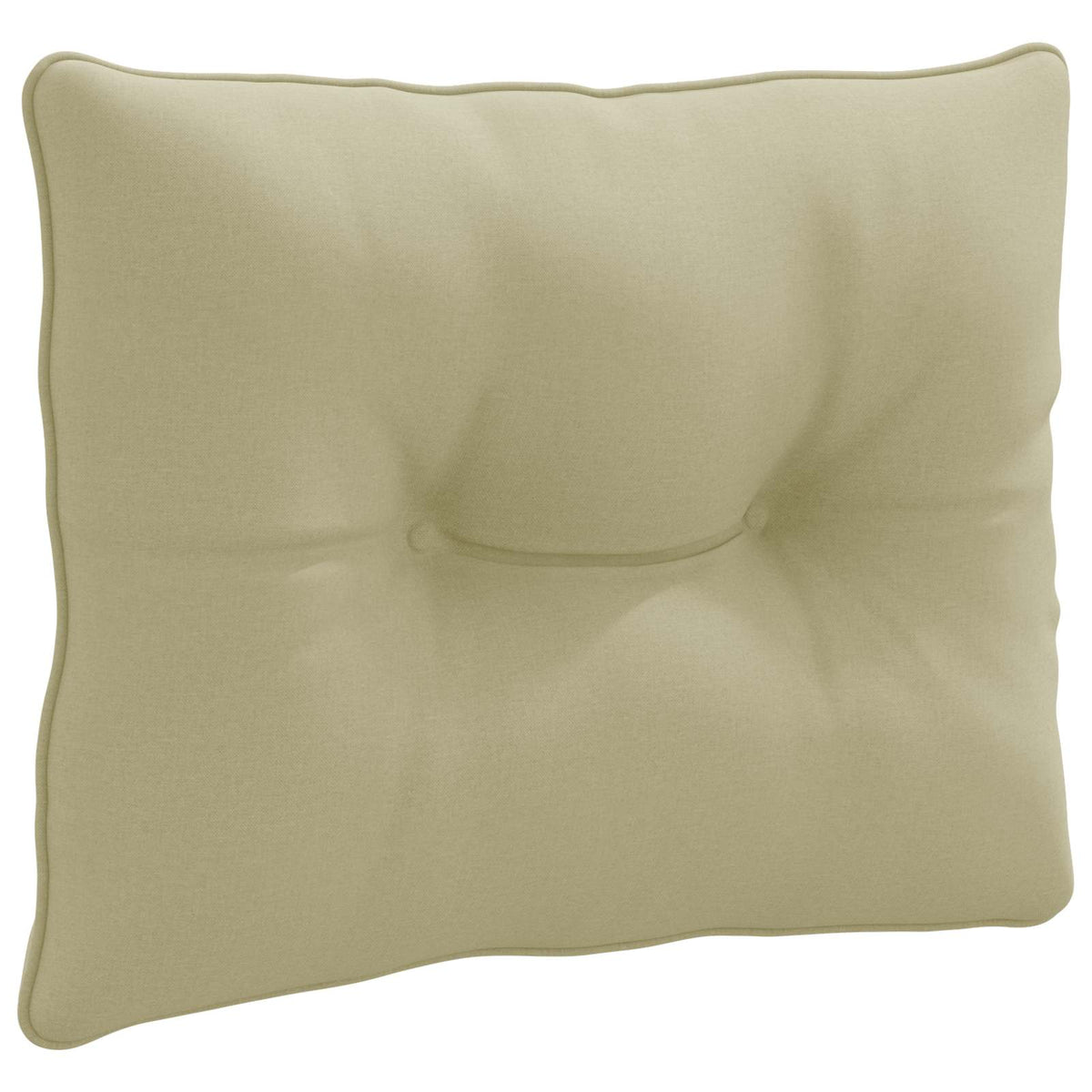 Rygpude PUTTEN 100% polyester Lys grøn 60 x 40 x 10 cm