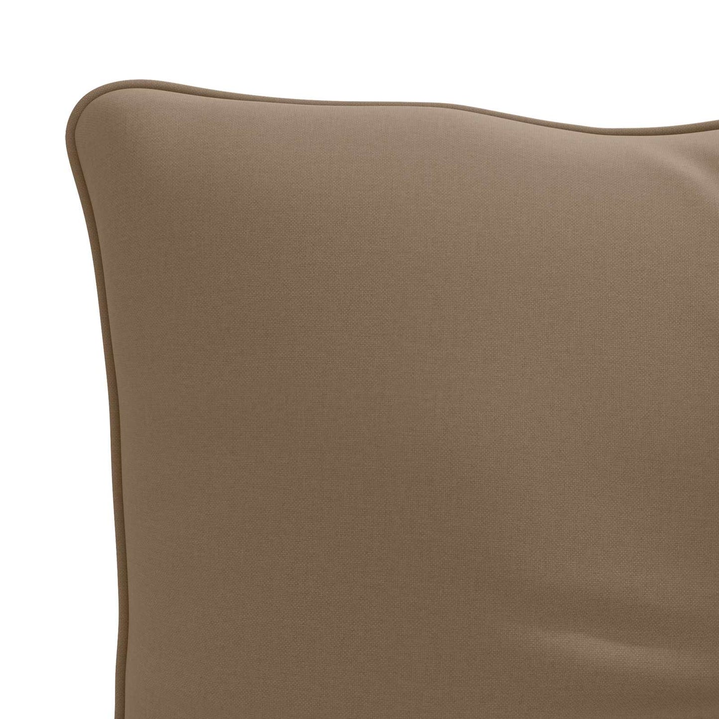 Rygpude PUTTEN 100% polyester Gråbrun 60 x 40 x 10 cm