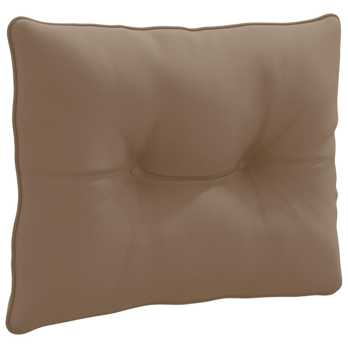 Rygpude PUTTEN 100% polyester Gråbrun 60 x 40 x 10 cm