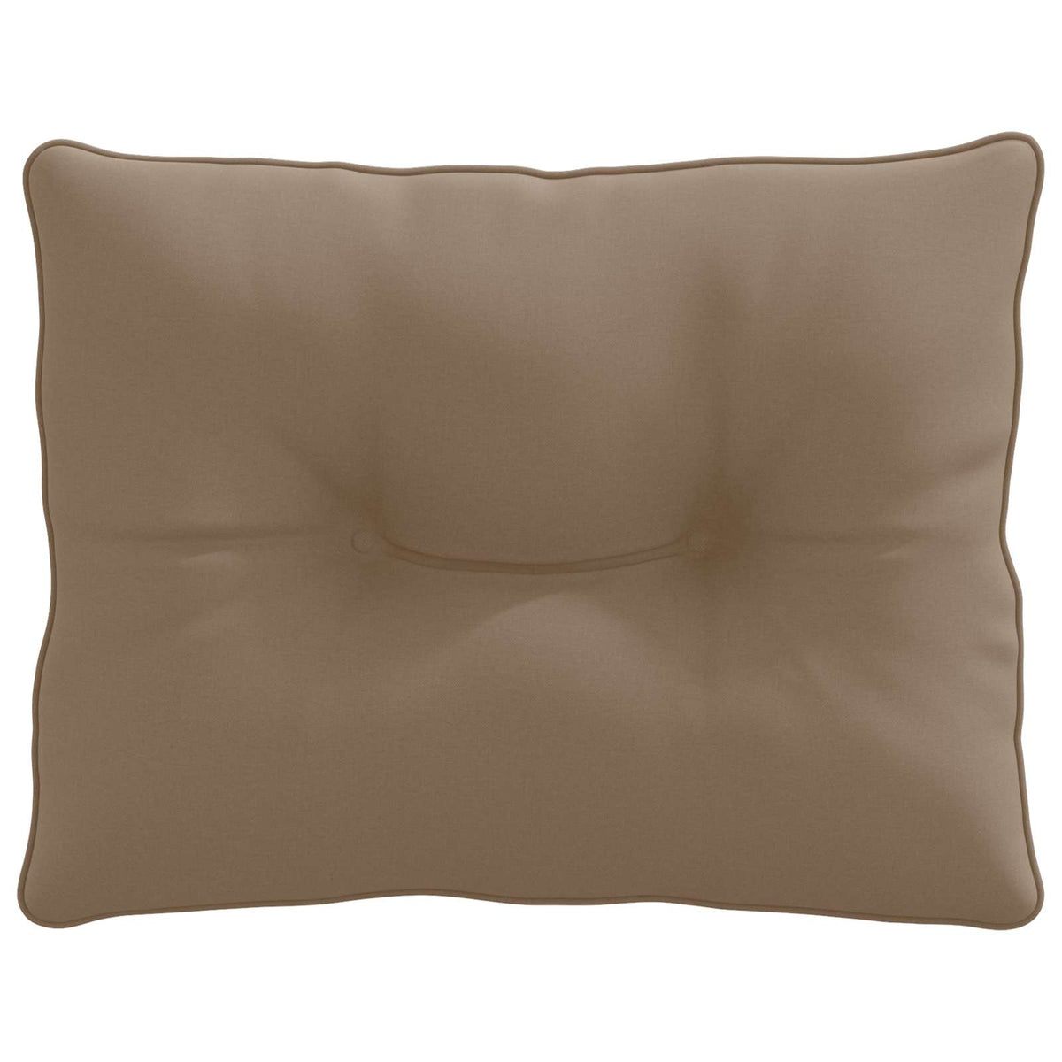 Rygpude PUTTEN 100% polyester Gråbrun 60 x 40 x 10 cm