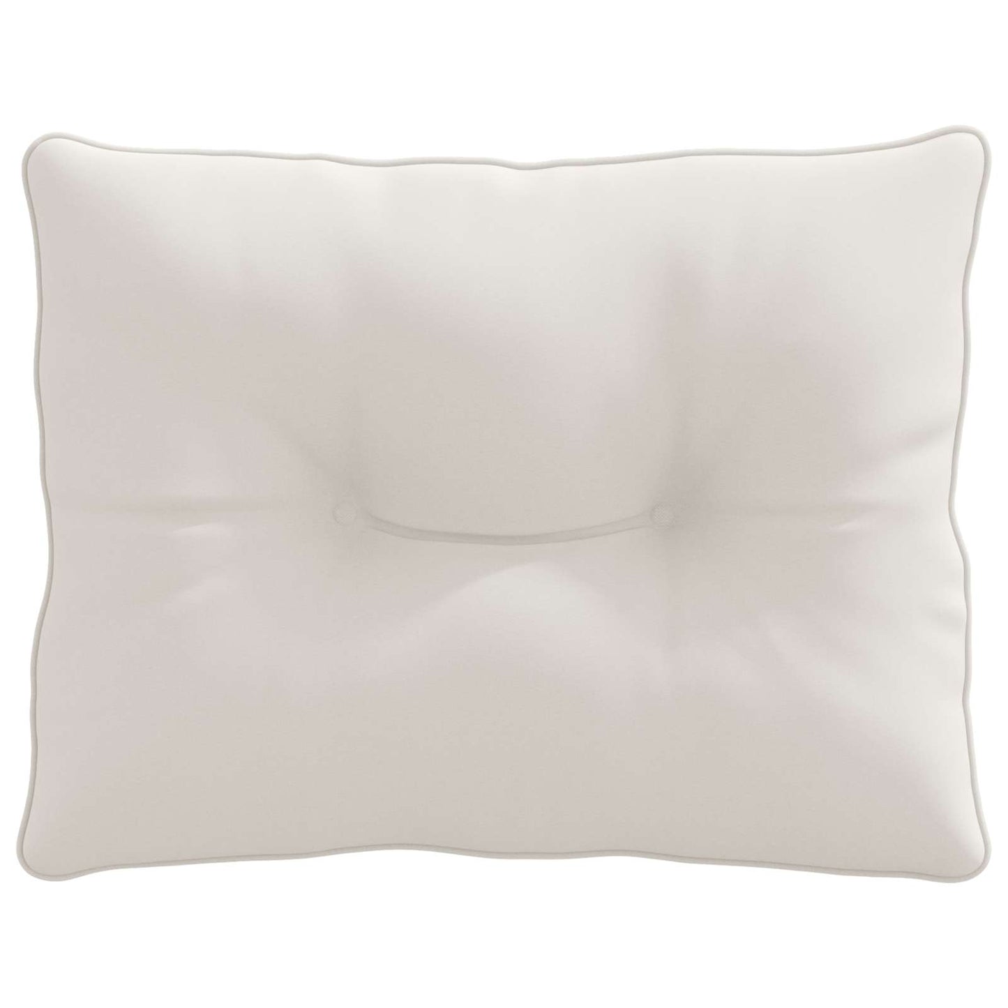 Rygpude PUTTEN 100% polyester Hvid 60 x 40 x 10 cm