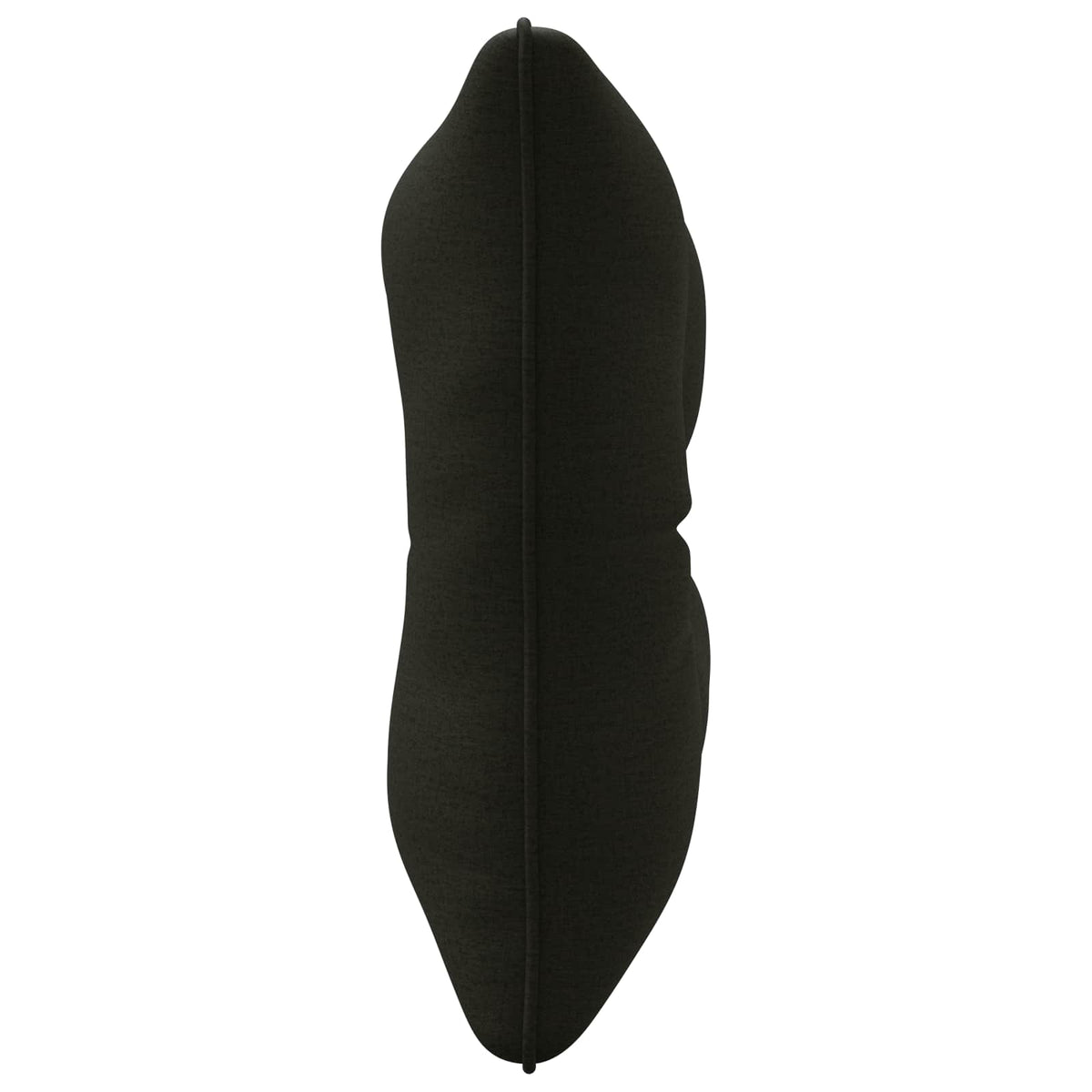 Rygpude PUTTEN 100% polyester Sort 60 x 40 x 10 cm
