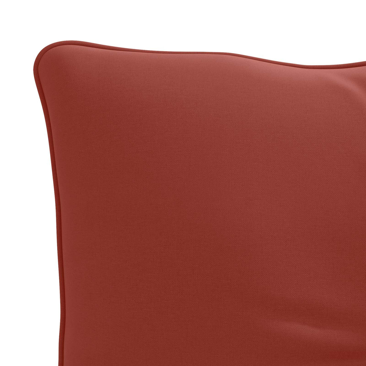 Rygpude PUTTEN 100% polyester Rød 60 x 40 x 10 cm