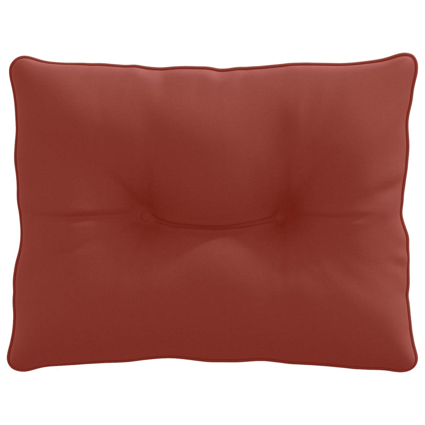 Rygpude PUTTEN 100% polyester Rød 60 x 40 x 10 cm