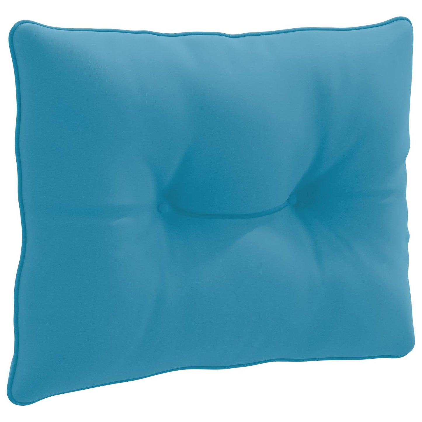 Rygpude PUTTEN 100% polyester Lyseblå 60 x 40 x 10 cm