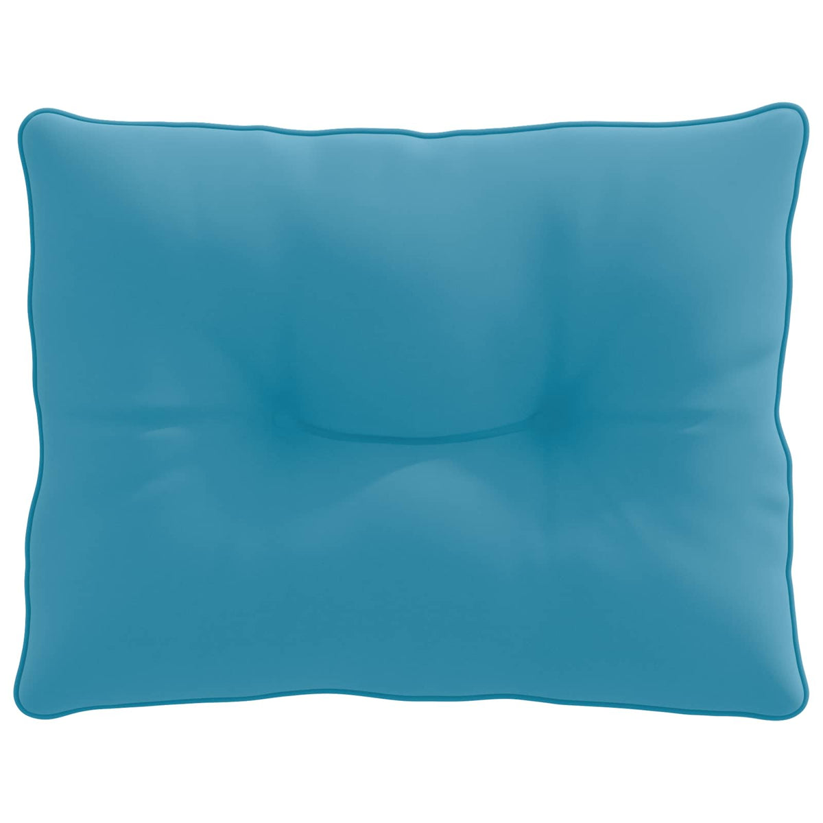 Rygpude PUTTEN 100% polyester Lyseblå 60 x 40 x 10 cm
