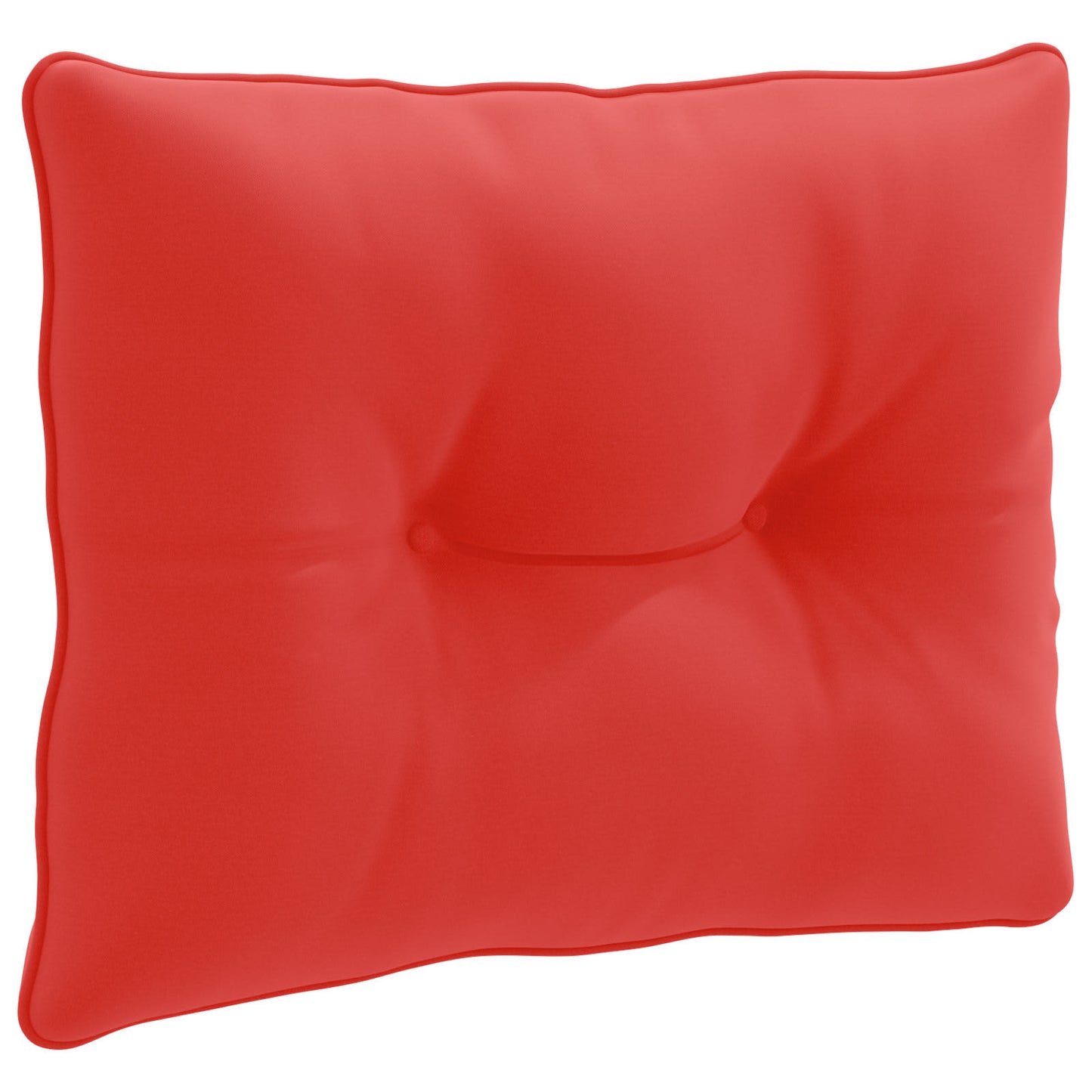 Rygpude PUTTEN 100% polyester Rød 60 x 40 x 10 cm