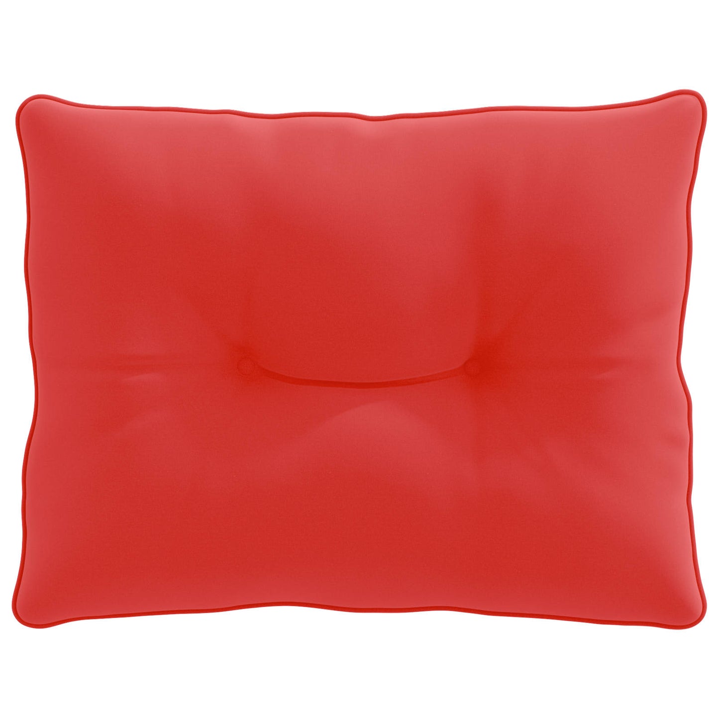 Rygpude PUTTEN 100% polyester Rød 60 x 40 x 10 cm