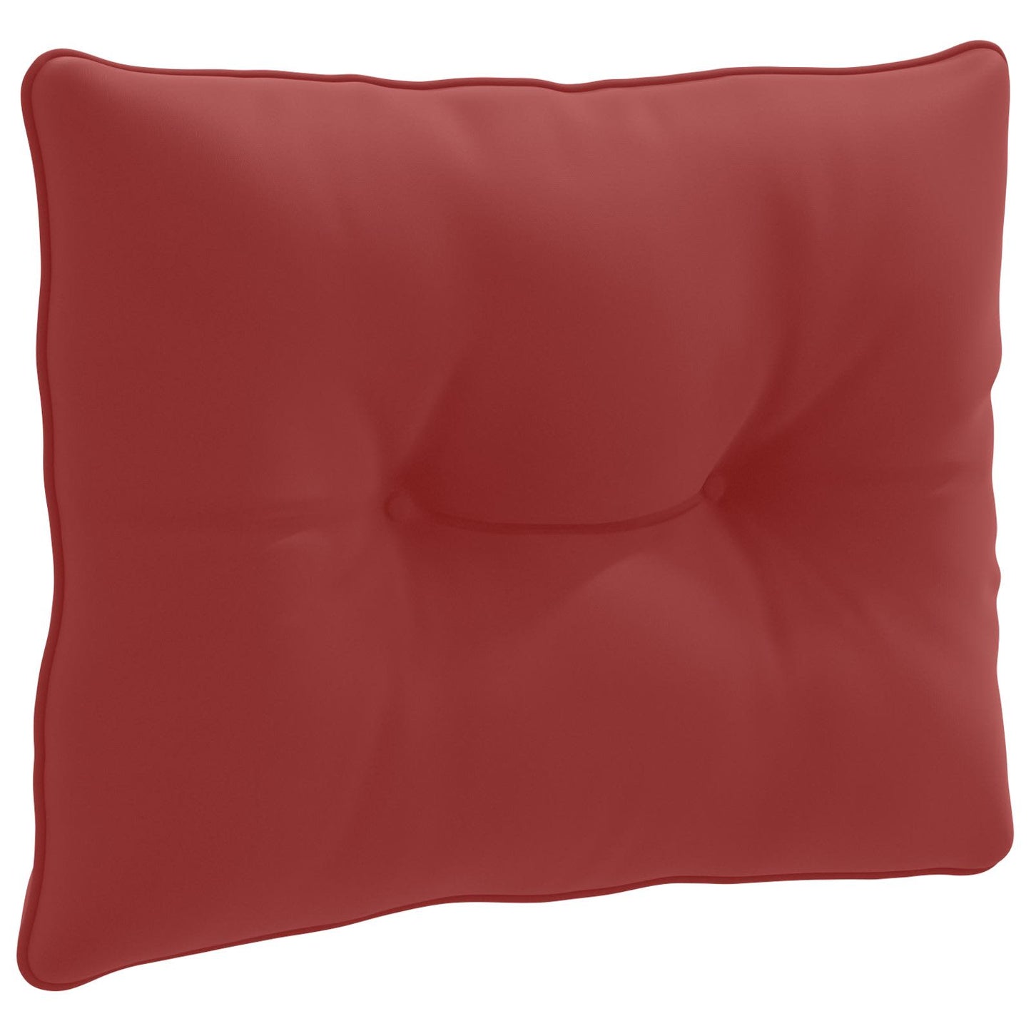 Rygpude PUTTEN 100% polyester Vinrød 60 x 40 x 10 cm