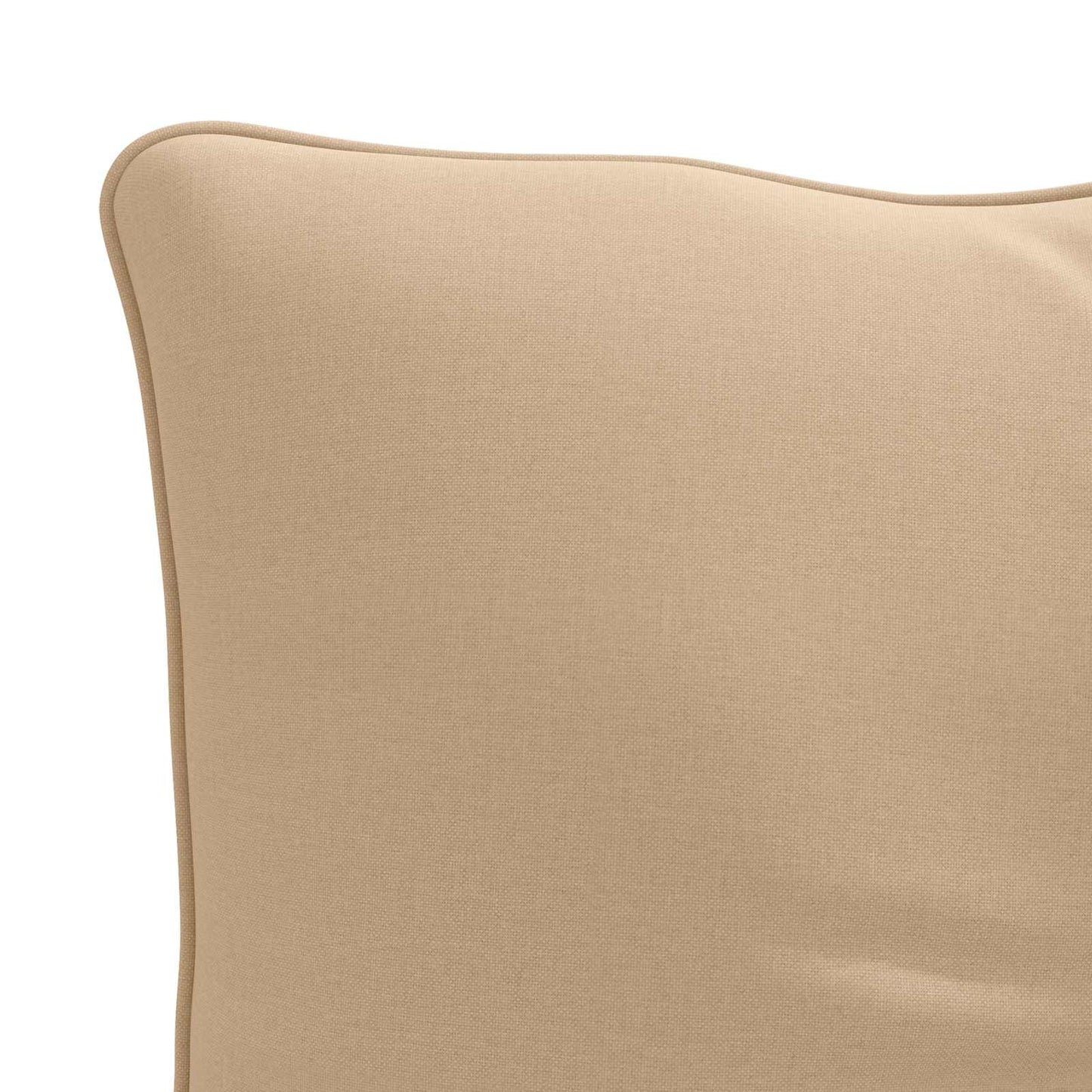 Rygpude PUTTEN 100% polyester Sandfarvet 70 x 40 x 10 cm