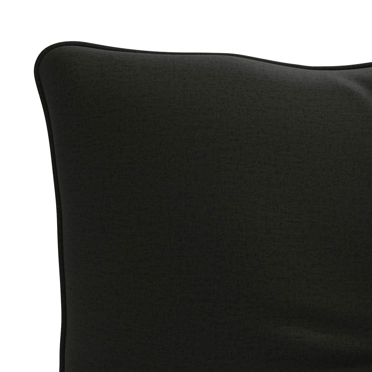 Rygpude PUTTEN 100% polyester Sort 70 x 40 x 10 cm